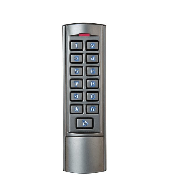 Metal' surface mount keypad offer weather and vandal resistant performance for high traffic
